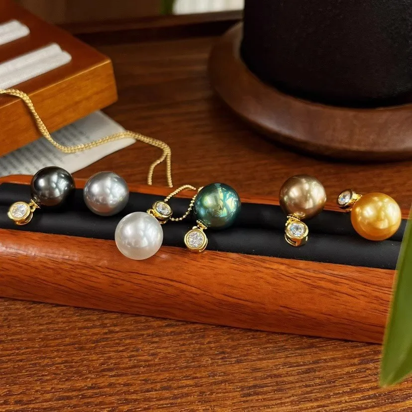 14mm Big Faux Pearl Loose Pendant, Minimalist Classic Design, Versatile Everyday Charm for Women, Chain Sold Separately