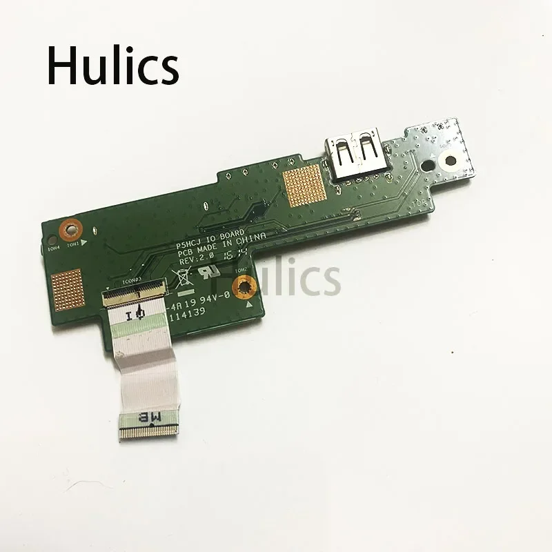 Hulics Used FOR Acer Aspire R5-571 R5-571T R5-571TG P5RCJ IO BOARD USB Power Button Card Reader Board