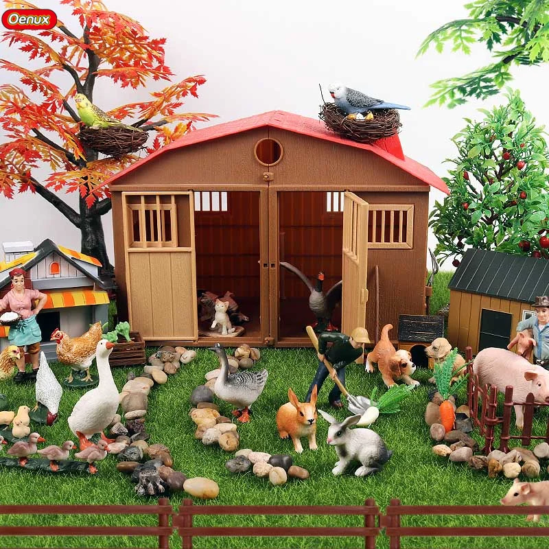 動物　置物セット Oenux動物園セット動物シミュレーション野生ライオン虎のアクション