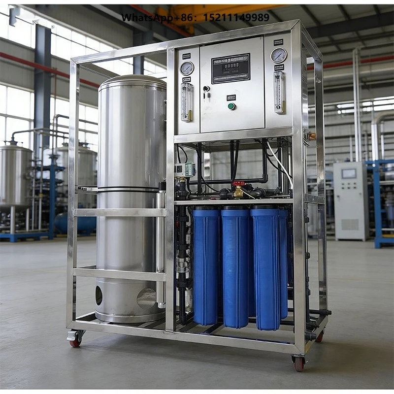 Automatic Commercial Deep Ground Water Filter RO Machine 250L/H for Craft Wine Brewing