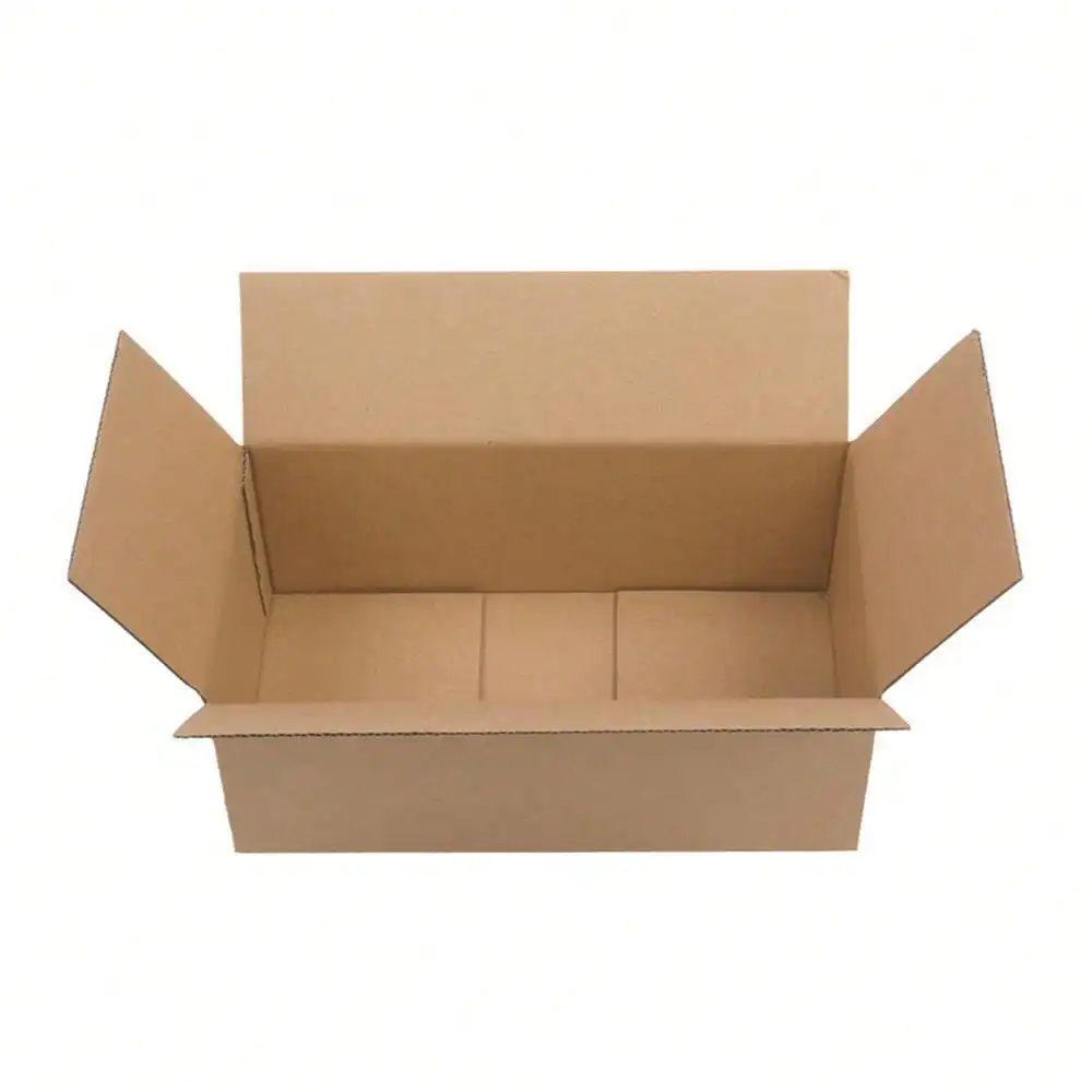 100 Pcs 6x4x2 Shipping Packing Mailing Moving Storage Boxes Corrugated Paper Box