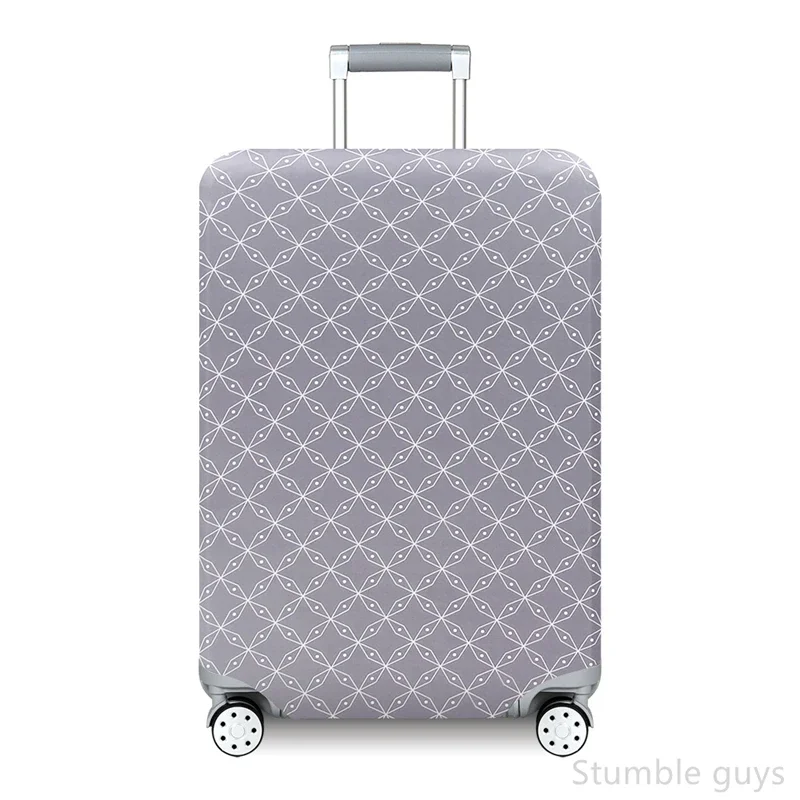 

High Elasticity Luggage Protector Cover Dustproof Wear-Resistant Suitcase Sleeve Durable Fits 18-32 Inch Luggage For Trips