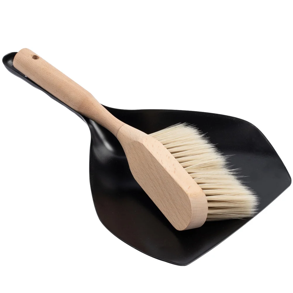 

Desktop Broom Hand Brush Whisk Household Dustpan Iron Cleaning Supply Multi-function Child Small