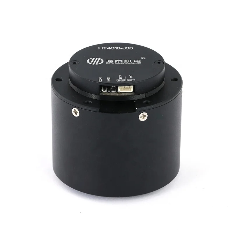 6NM High Power Density Brushless Planetary Gear Motor with Dual Encoders Space Saving FOC Vector Control for Robot Automation
