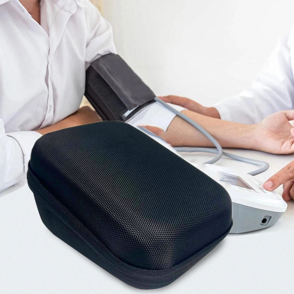 Hard Case Travel Bag Shockproof Hard Shell Carrying Case Anti-scratch Upper Arm Blood Monitor Case for Omron Yuwell