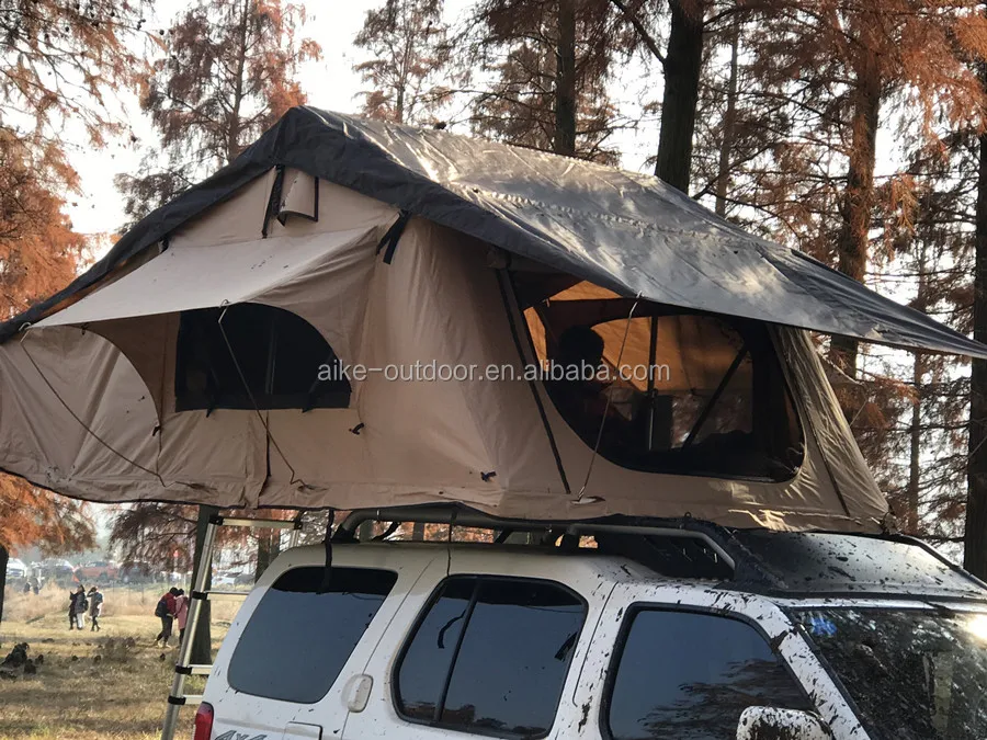 علي بابا الصين المورد 3-4 شخص تصميم طويل سقف السيارة أعلى خيمة #4