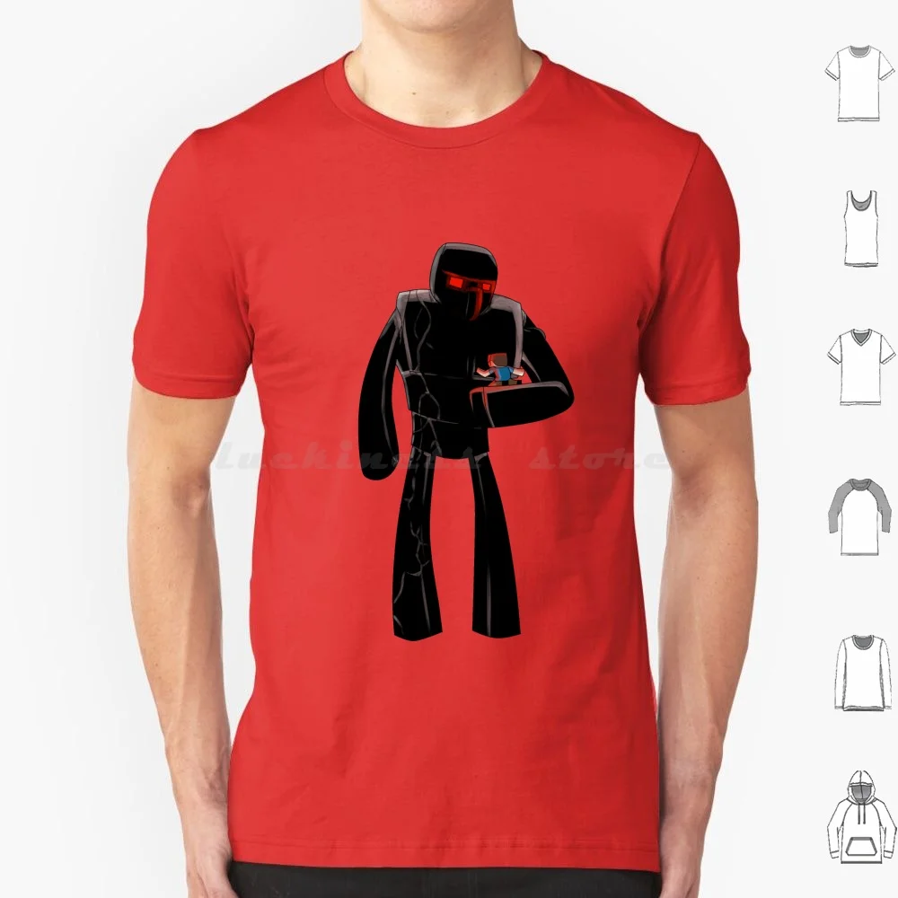 The Iron Golem T Shirt Big Size 100% Cotton Iron Golem The Iron Giant Steve Parody