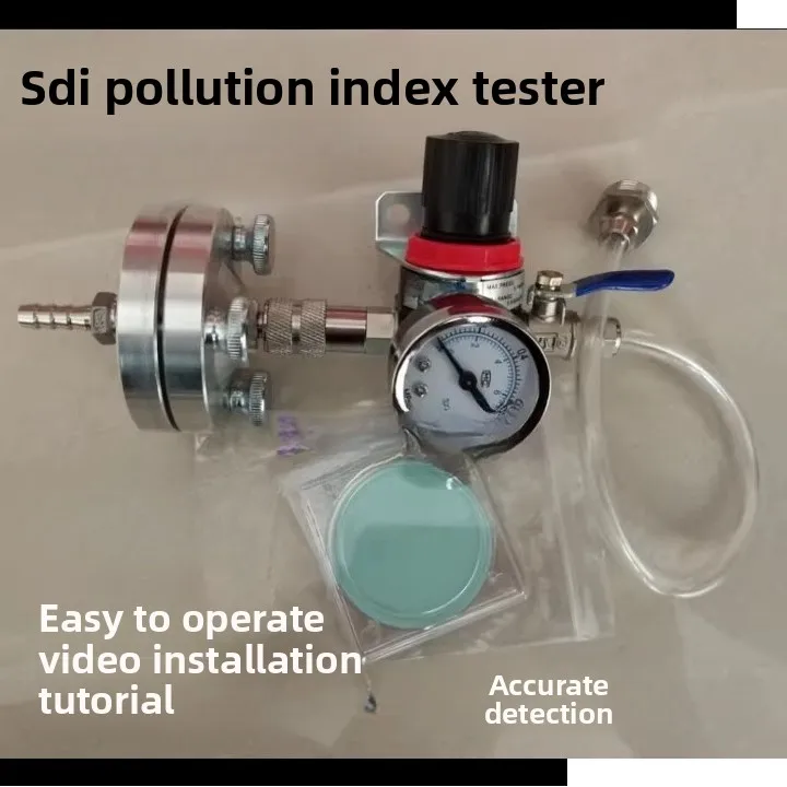 Contamination Index Tester FI-47 Measuring Instrument Stainless Steel Aluminum Alloy 0.45μm Test Membrane