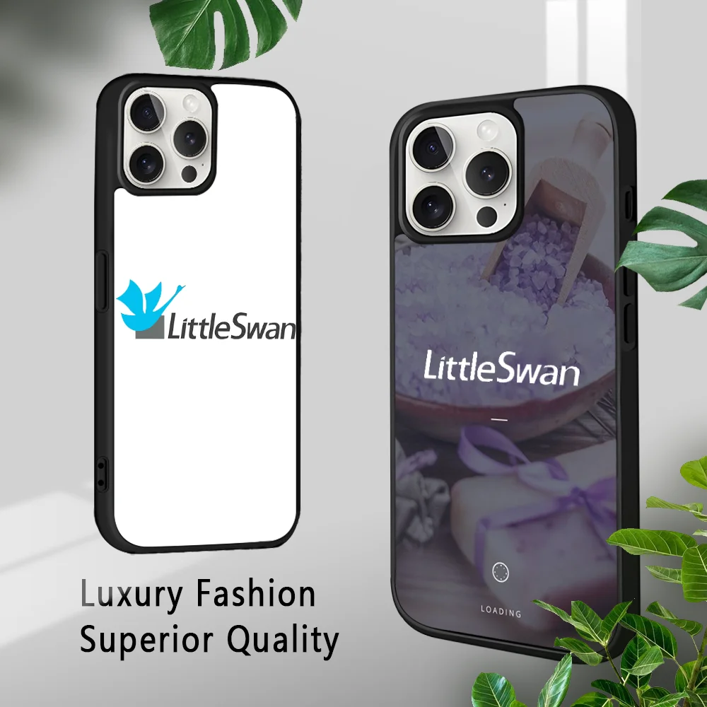 L-Little-SwanS Phone Case For iPhone 16 15 14 13 12 11 Pro Xs Max Mini Plus Celulares Hard Funda