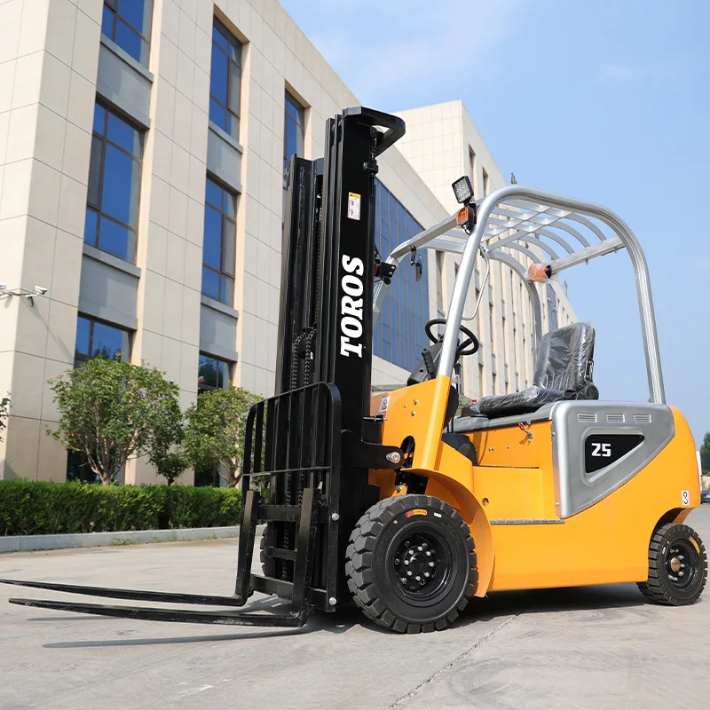 

1ton 2ton 3 Ton Electric Forklift Forklifts 4 Wheel Lifter Electric Forklift