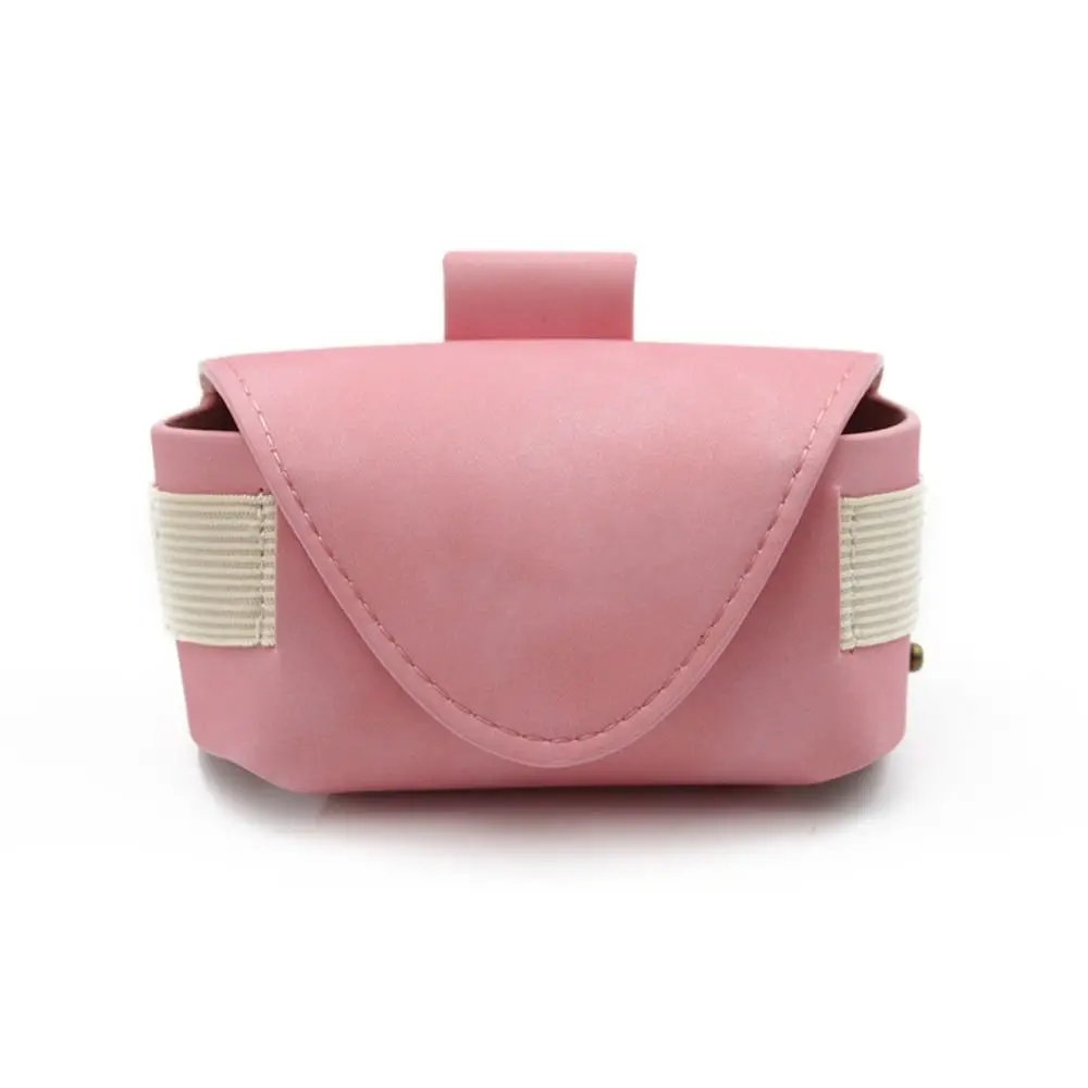 Bolsa de cintura para bola de golfe com fivela magnética, à prova d'água, couro pu, cinto de golfe, estojo de armazenamento, 2 bolas, recipiente de bola de golfe