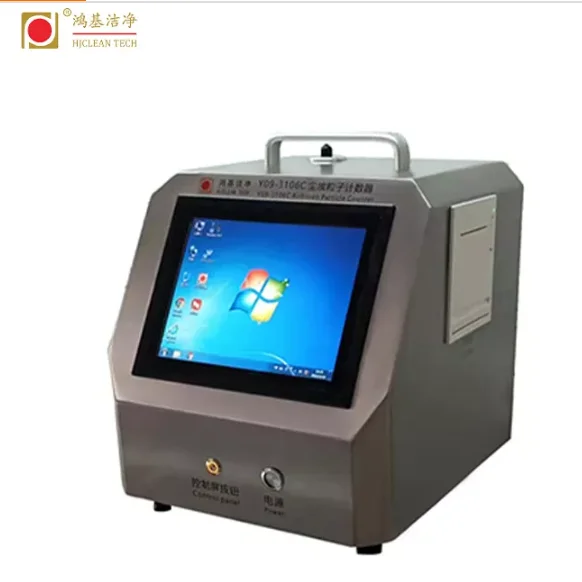 Portable optical Laser Dust particle counter airborne particle counter with audit trial function 21 CFR PART 11