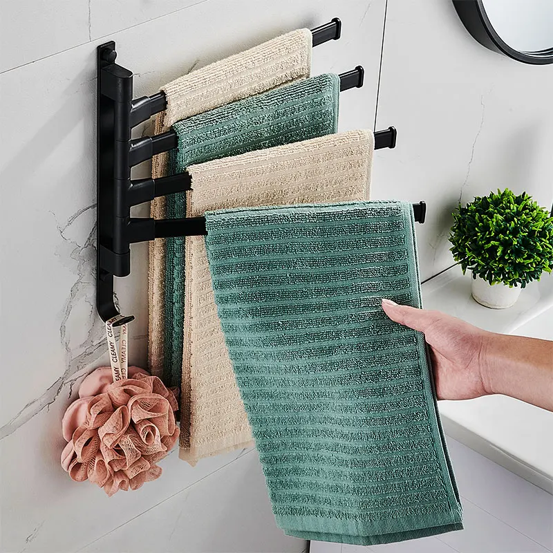 Towel Holder Handtuchhalter Porte Serviettes Salle Bain itchen Bathroom Towel Rack Accroche Torchon Mural