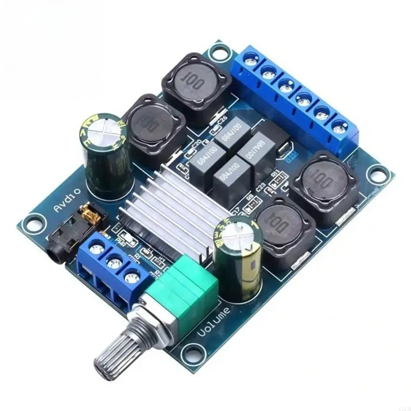 

XY-502 50WX2 Плата усилителя мощности TPA3116D2 Управление Easy Integration с телефонами и мультимедийными настройками R2LB