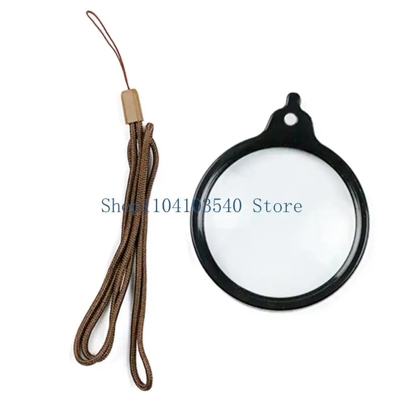 02DC ABS Construction Lens For Elderly Book Reading Craft Projects Student