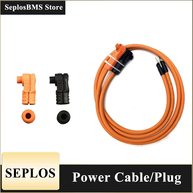 Seplos MASON 280AH Kits Power Cable Inverter Battery Energy Storage Connector Terminal Plug Copper Core Elbow Power Connector