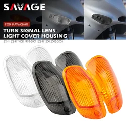 Front Turn Signal Light Lens For KAWASAKI ZZR1100 D ZX11 NINJA 1993-2001 ZZR1200 2002-2005 Motorcycle Lamp Housing ZZR 1100 1200