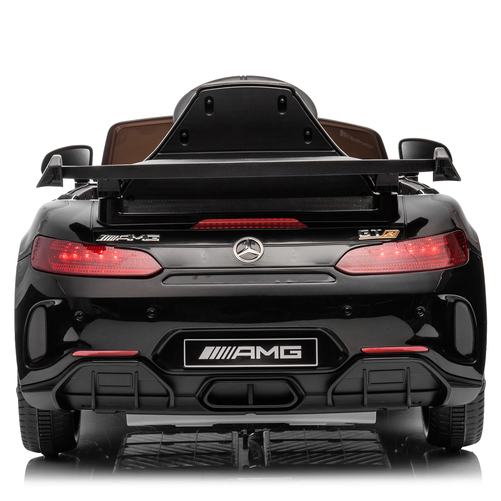 Dual Drive 12V 4.5Ah with 2.4G Remote Control Mercedes-Benz Sports Car Black