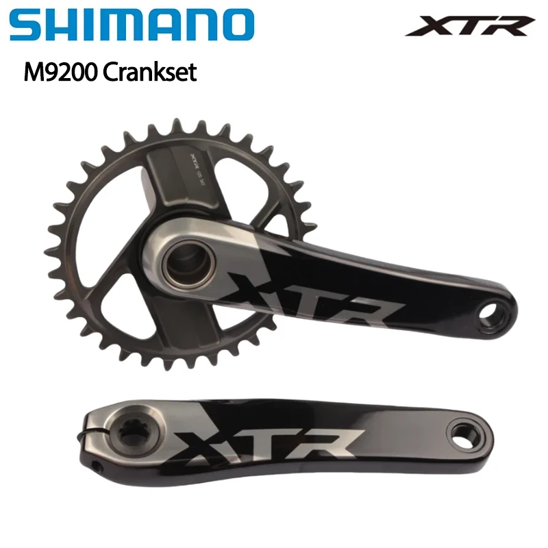 

SHIMANO XTR FC-M9200 Crankset 12 Speed ​​34T/36T Chainring 170mm Crankarm For NEW DI2 Mountain Bike Cycling Part Original