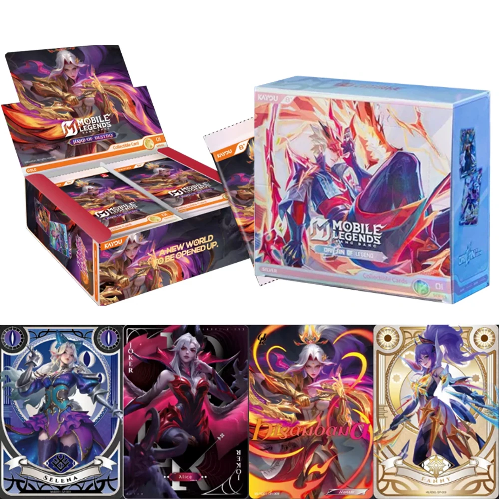 KAYOU Genuine Mobile Legends Bang Bang Card Hand of Destiny Series Real  World MLBB Game Collectible Card Toy Gift - AliExpress 26