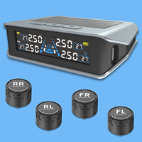 Tire Pressure Monitoring System TPMS Tire Pressure Monitor System Wireless TPMS Sensor Kit Solar Powered ATV UTV