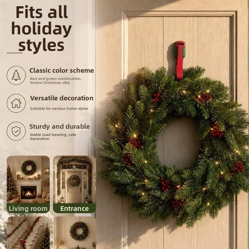 4pcs Reusable Christmas Storage Tie Silicone Cord Sorting Cord Organizer Self Adhesive Cable Routing Stocking Display Ties