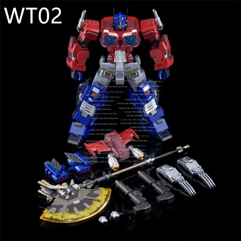 [Ready Stock] Transformation Toy WT-02 WT02 SKY-ATTolKO RIOBOT IDW OP Commander Action Figure with Box