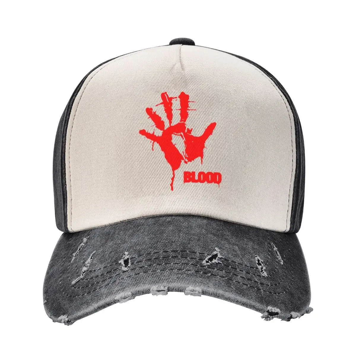 Blood (Box Art) Essential T-Shirt Baseball Cap Fashion Beach Fishing cap western Hat Women's Beach Outlet 2025 Men's