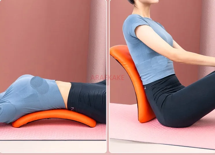 Lumbar Sponge Relaxer, Back Stretching and Opening Device, Yoga Spine Correction, Hump Training Equipment