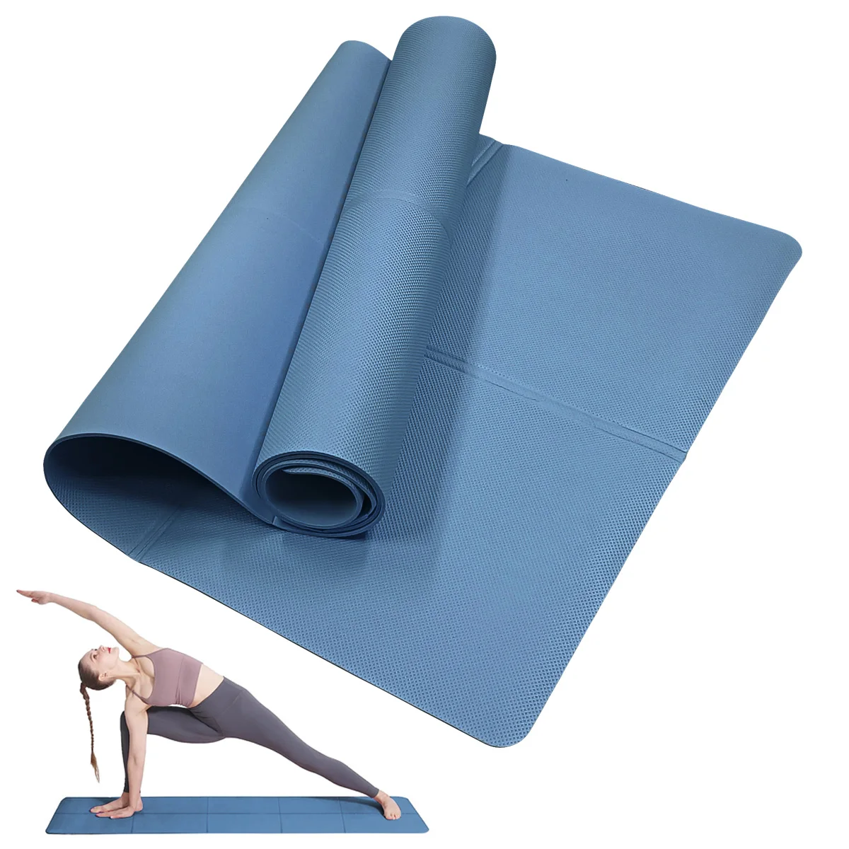 4 MM Dikke EVA Yoga Matten Antislip Sport Fitness Mat Deken Voor Oefening Yoga En Pilates Gymnastiek Mat Fitnessapparatuur