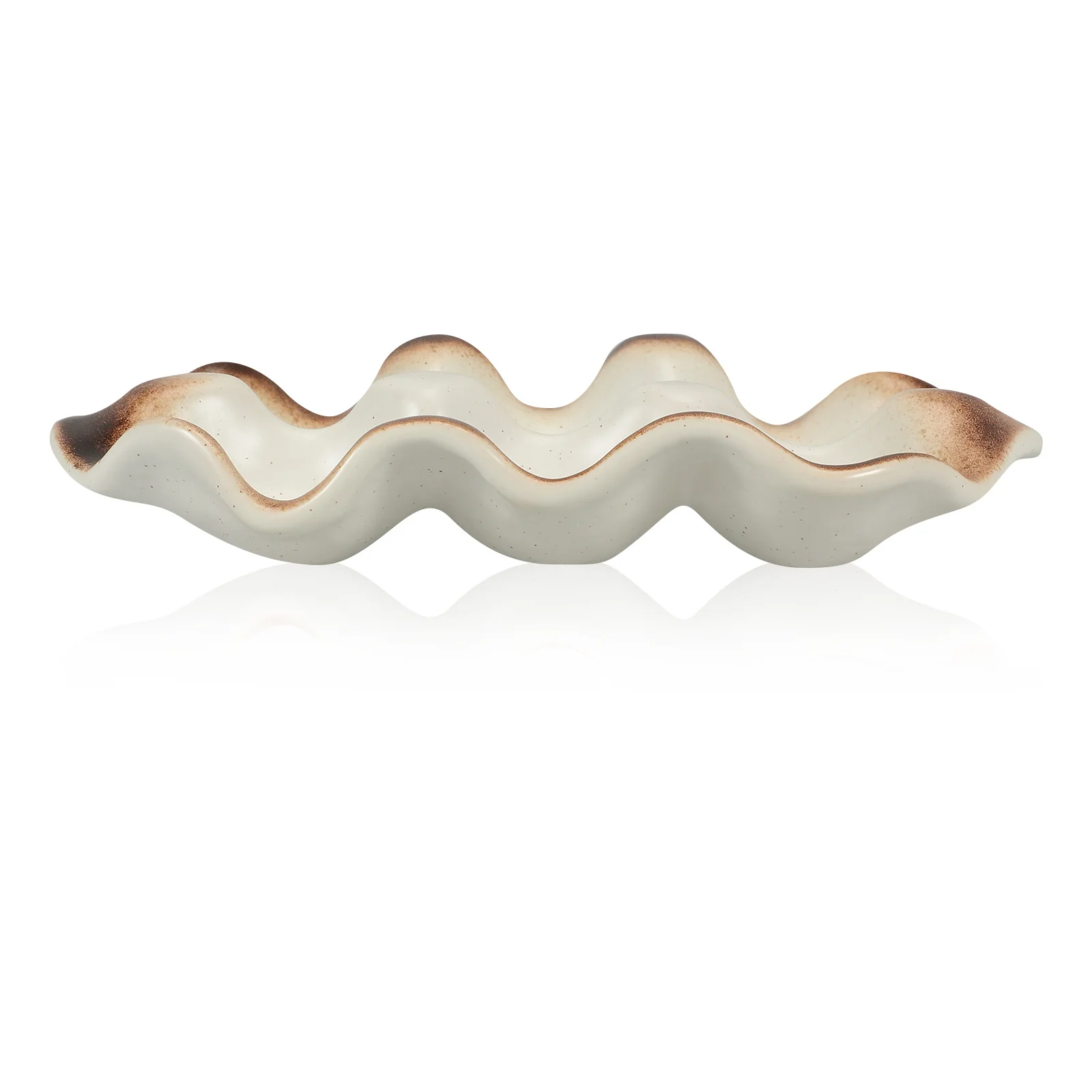 

Ceramic Egg Holder Simple Style Egg Storage Tray Decorative Holder for Home Kitchen Use Home Kitchenware
