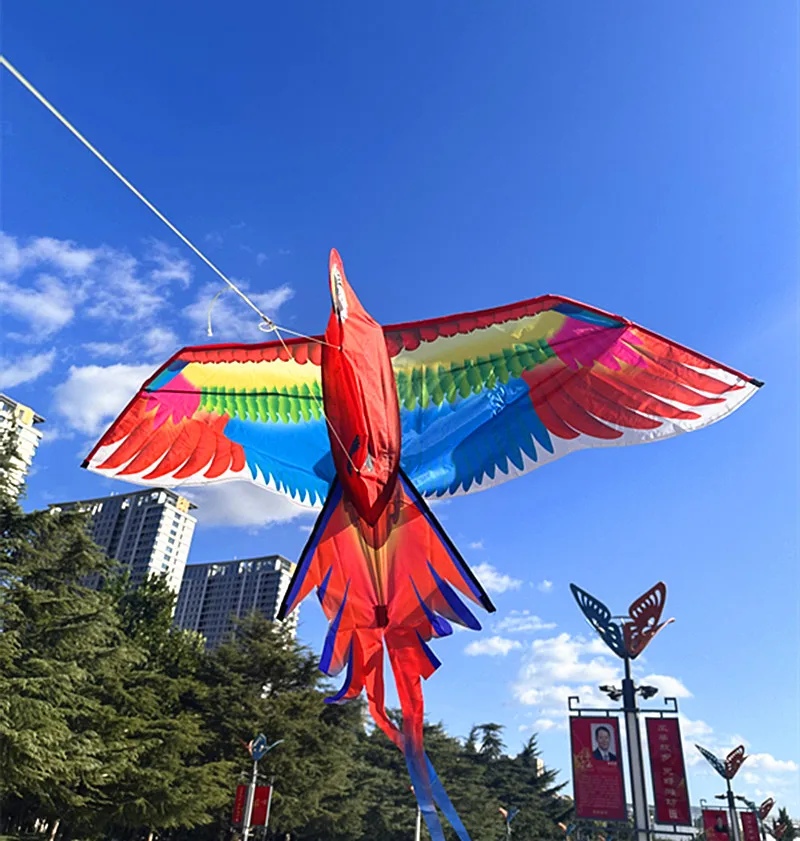 free shipping parrot kites cometa gigante kites to fly lenkdrachen kites flying kite reel paragliding equipment deportes-y-ocio