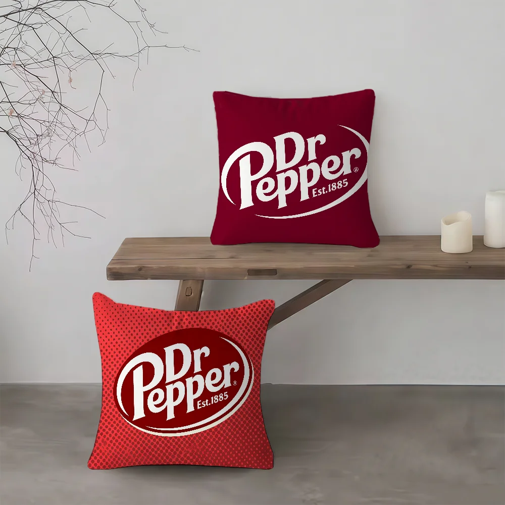 cushion Drink P-Pepper cover Fashionable Dr Style pillowcase Carbonated Comfortable sofa Bedroom Personalized Decoration