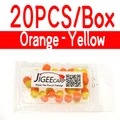 Orange-Yellow 20PCS