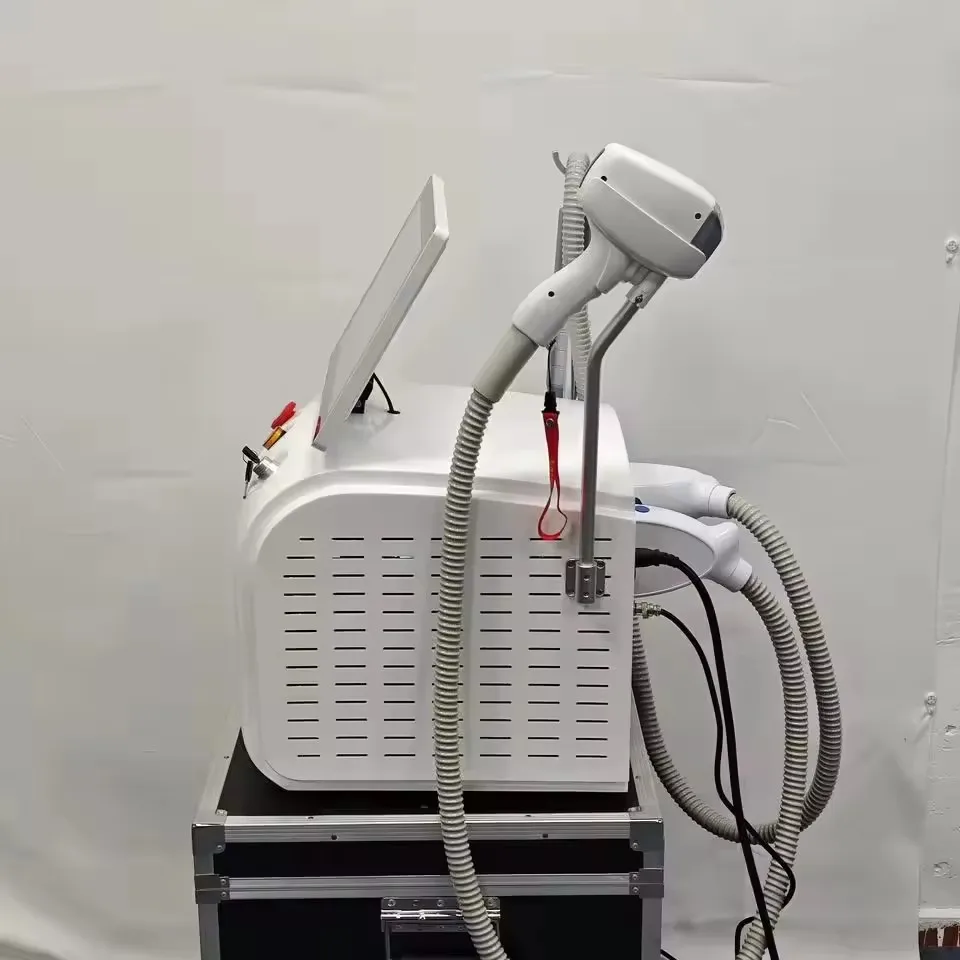 A 2-in-1 picosecond diode laser device for tattoo removal and hair reduction. Picosecond laser hair removal equipment designed f