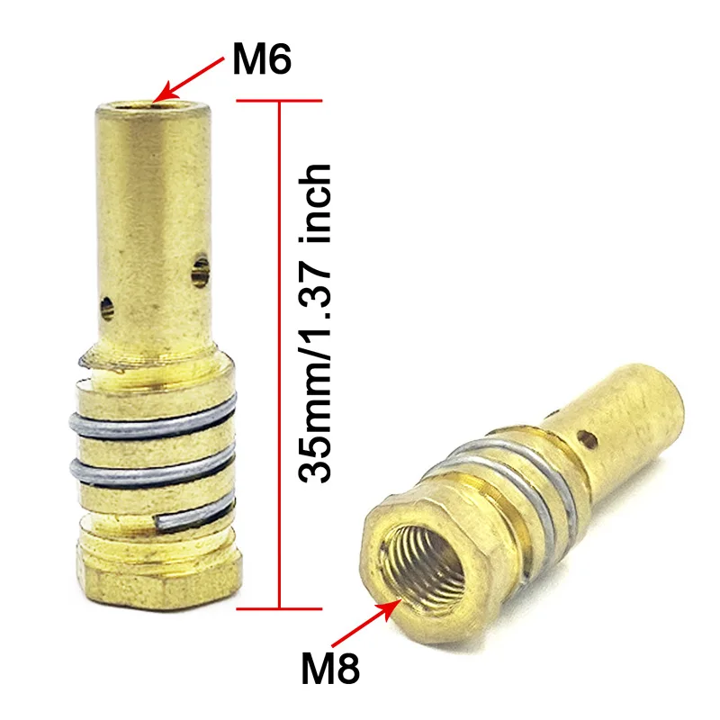 MB14AK welding gun connecting rod protective sleeve 14AK gas shielded welding gun accessory protection 20PCS