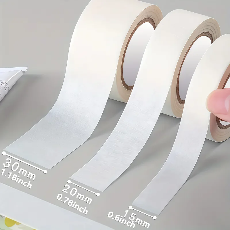 3 قطعة لون نقي النمط الأساسي الديكور اشي شريطٌ لاصق الإبداعية سكرابوكينغ القرطاسية اللوازم المدرسية #1