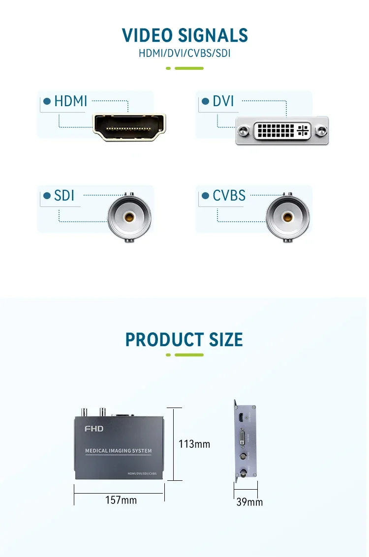 2025 hot sale Equipamento médico  endoscopia portátil Full HD Câmera  endoscopia ENT para clínica para endoscopia veterinári