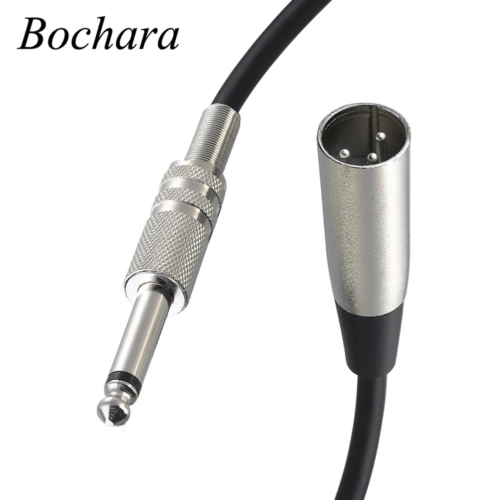 

Аудиокабель Bochara 3Pin XLR со штекером 1/4 дюйма и разъемом 6,35 мм + Плетеный экранированный кабель 3 м, 5 м, 10 м