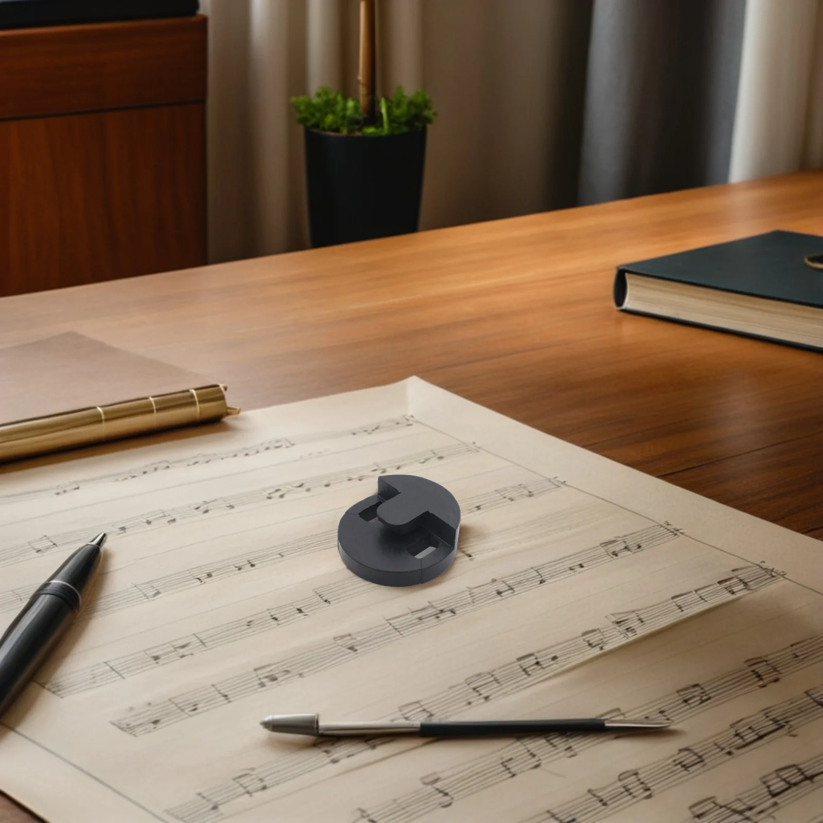 

3Pcs Black Round Cello Mute for Practice Quiet Play Rubber Dampener Noise Reduction Accessory Black Cello Mute