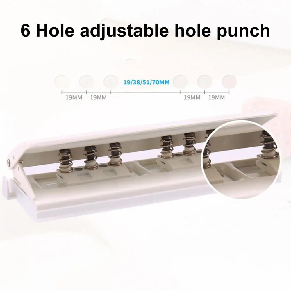 เครื่องเจาะรูที่มีประโยชน์ใช้งานง่ายเครื่องเจาะรูใบมีดคมมาตรฐานเจาะ6รูสะดวก