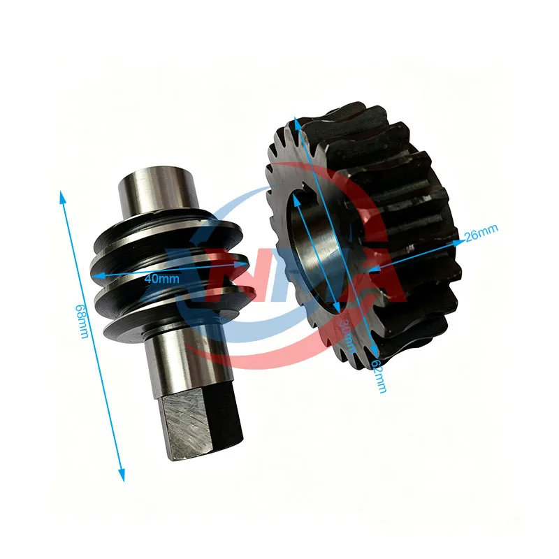 Printing Machine Worm Gear Set For Komori L40 LS40 G40 Blanket Locking Spare Parts