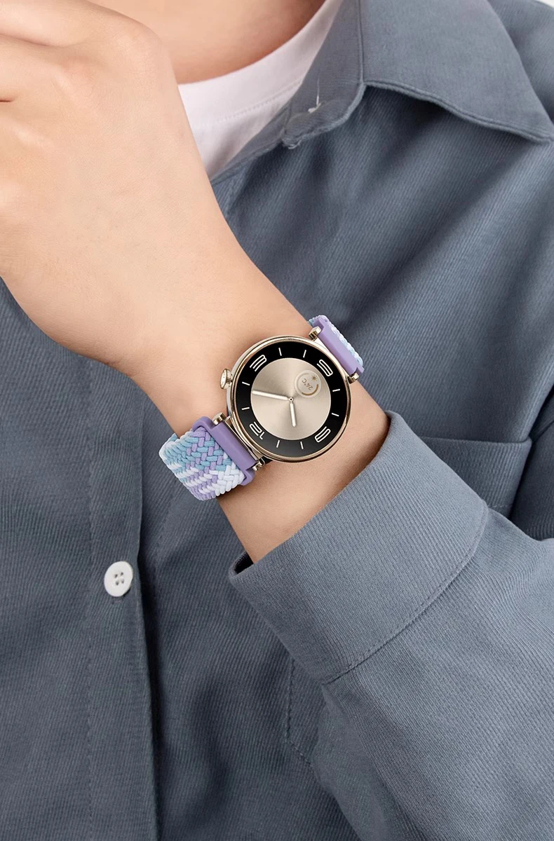 Correa magnética trenzada de 18mm para huawei watch GT 5 4 41mm pulsera deportiva correa de reloj para banda pro de 42mm