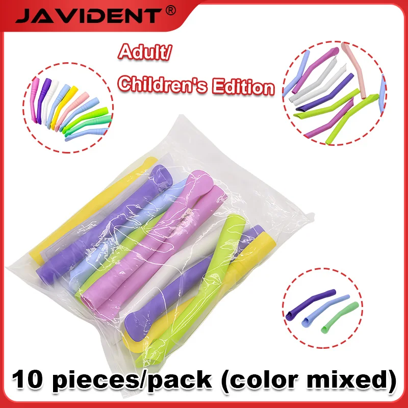 

10 шт. одноразовых стоматологических трубок-«утиных носов» для стоматологического кресла, высокопроизводительный инструмент для ухода за полостью рта