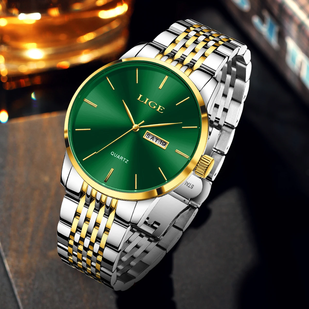 LIGE 새로운 여성용 방수 시계 여성용 패션 비즈니스 - Smartwatch Ladies Watches For Women 리뷰 및 가격