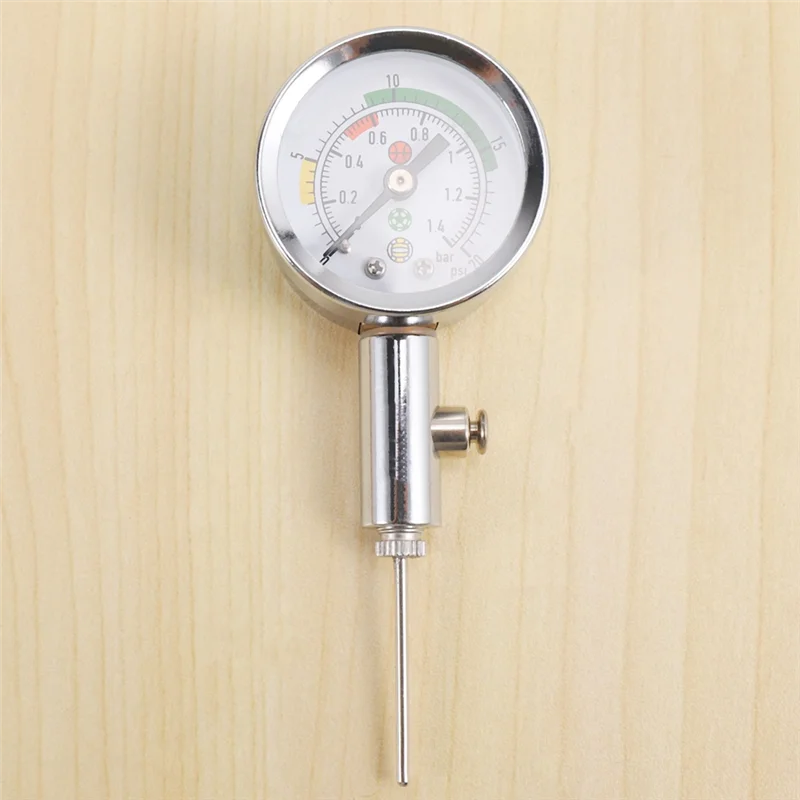 B93B-6X Ball Pressure Gauge Ball Pressure Measuring Tool Basketball Football Volleyball Barometer