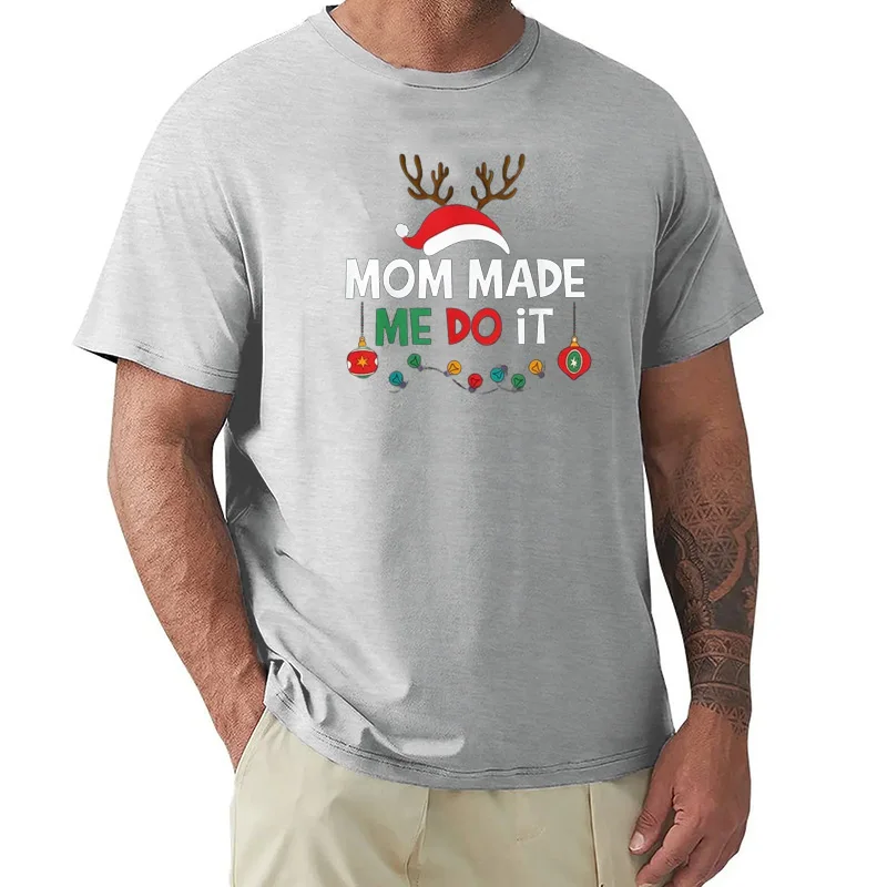 I Don't Do Matching Christmas T-Shirts Fashion Family Christmas Party Tops Funny Graphic Kid Siblings Harajuku Short Sleeve Tees