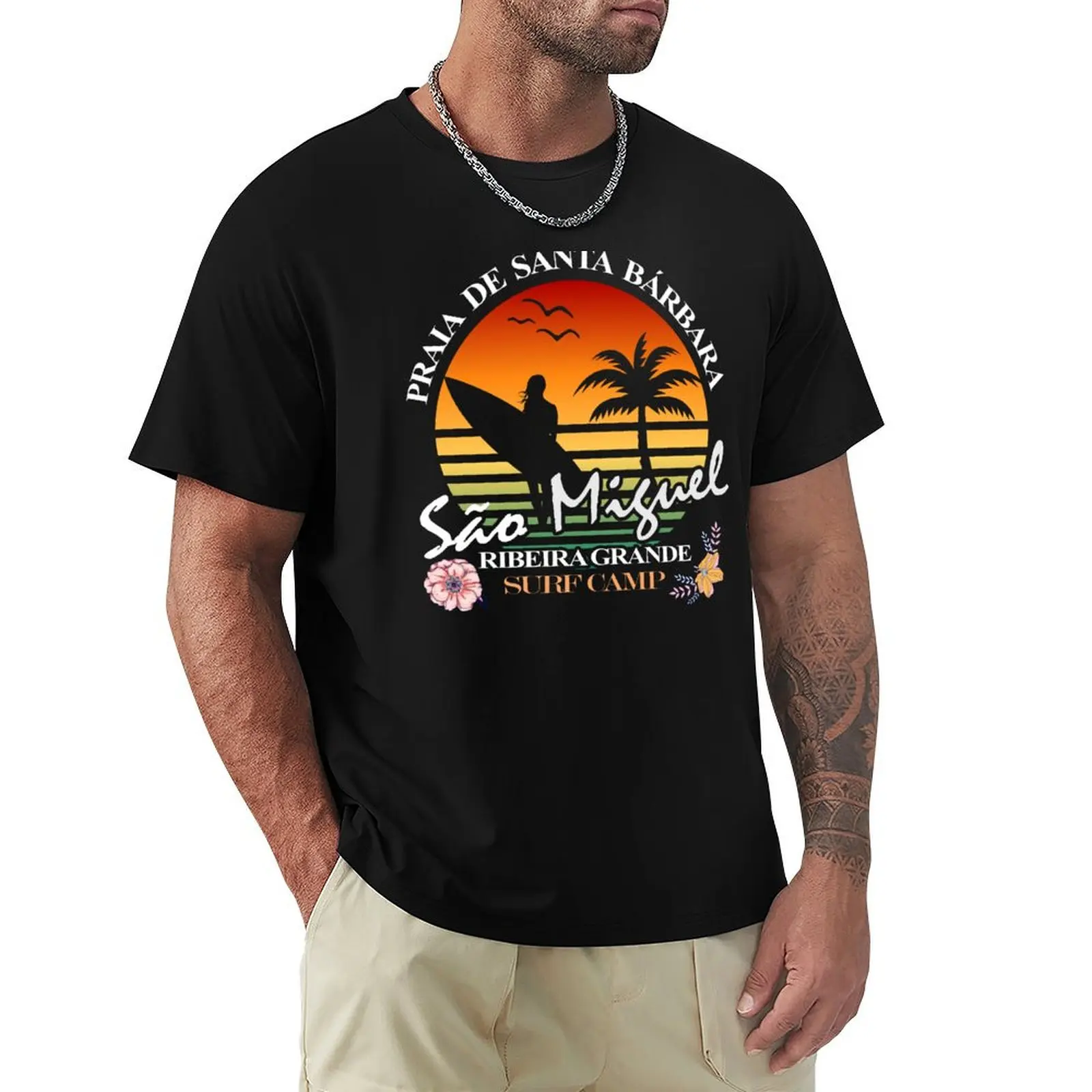 Praia de Santa Barbara, Ribeira Grande, Sao Miguel, Azores T-Shirt oversized t shirt plain sweat shirts, men