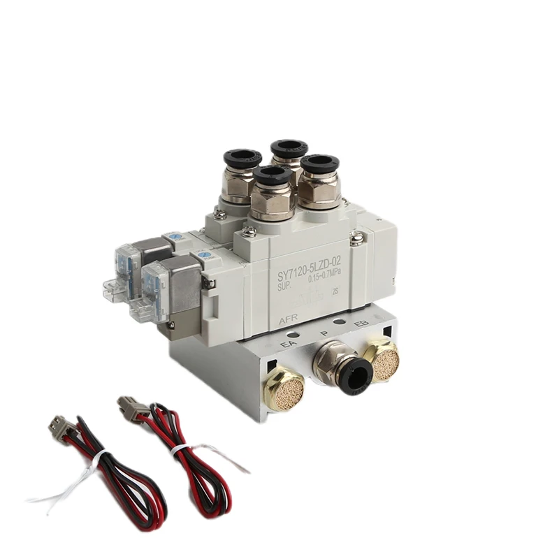 

SMC type SY7120 Solenoid valve combination Single electronically controlled cylinder control valve SY7120-5LZD-02 SY7120-6LZD-02