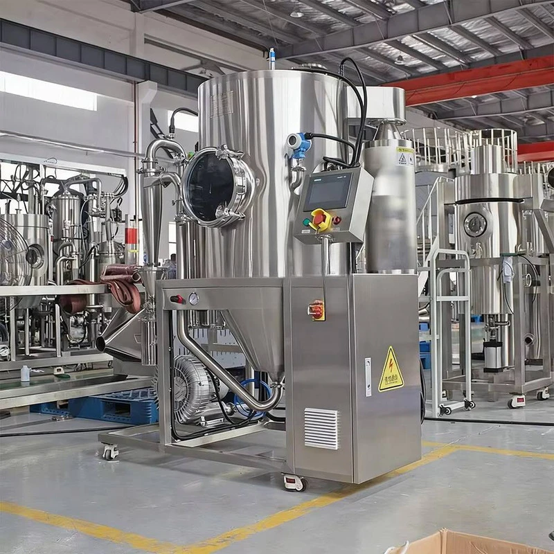 Industrial Small-Batch Production Type Dual-Cyclone Dual-Fluid High-Efficiency Air Spray Dryer